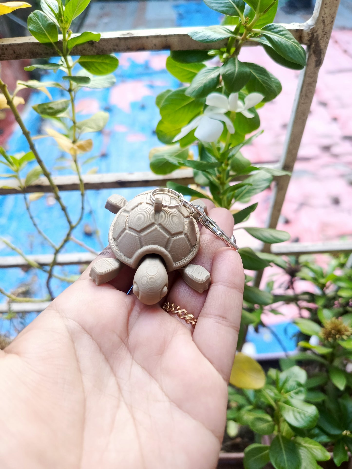 Turtle keychain