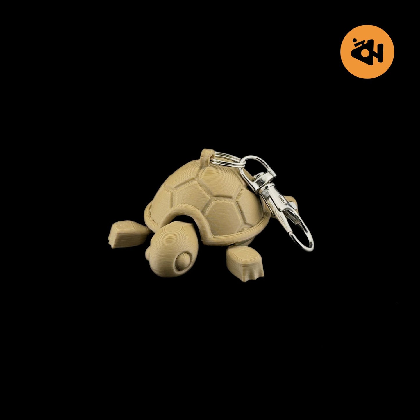 Turtle keychain