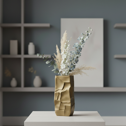 Clay Textured Vase (Only vase)