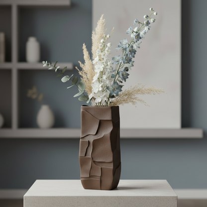 Clay Textured Vase (Only vase)