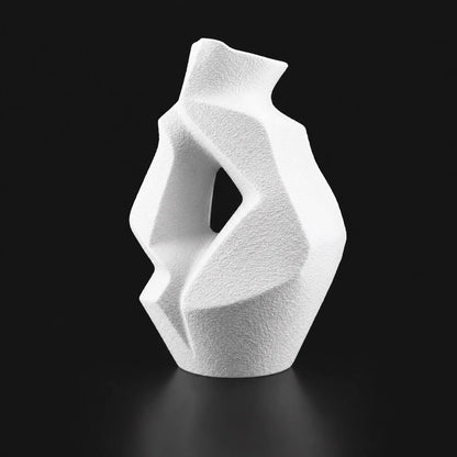 Abstract Decor White