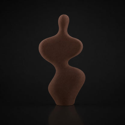 Abstract Human Cocoa Brown