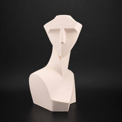 Abstruct Stare in Matte Beige