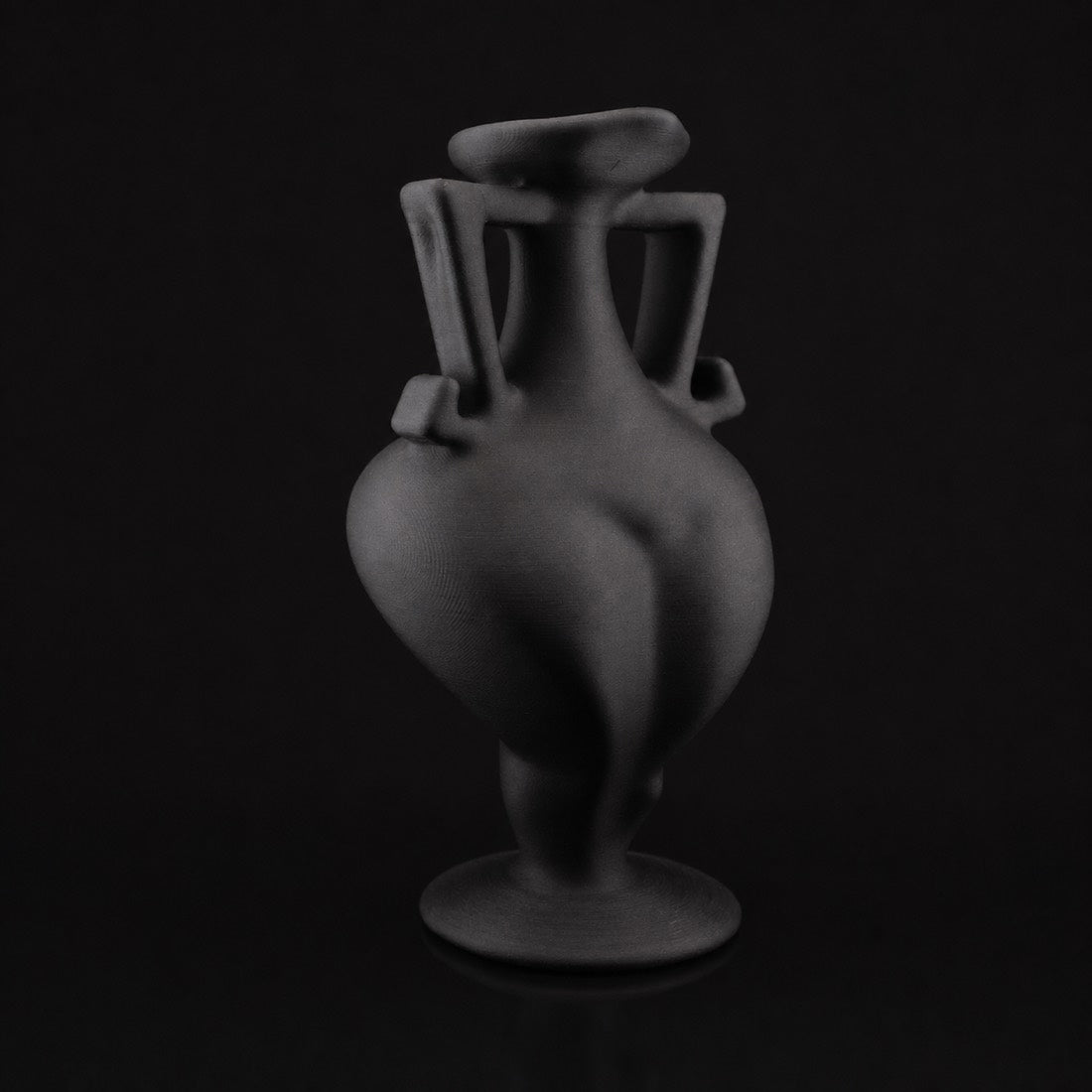 Amora Vase Black