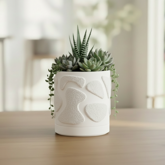 Dual Texture Planter (Only pot)