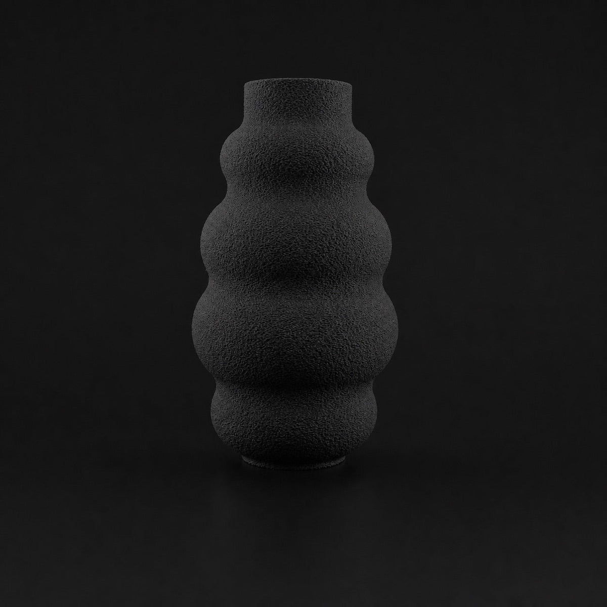 Boba Vase Black