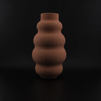 Boba Vase in Cocoa Brown finish