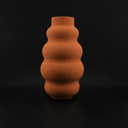 Boba Vase in Terracotta finish