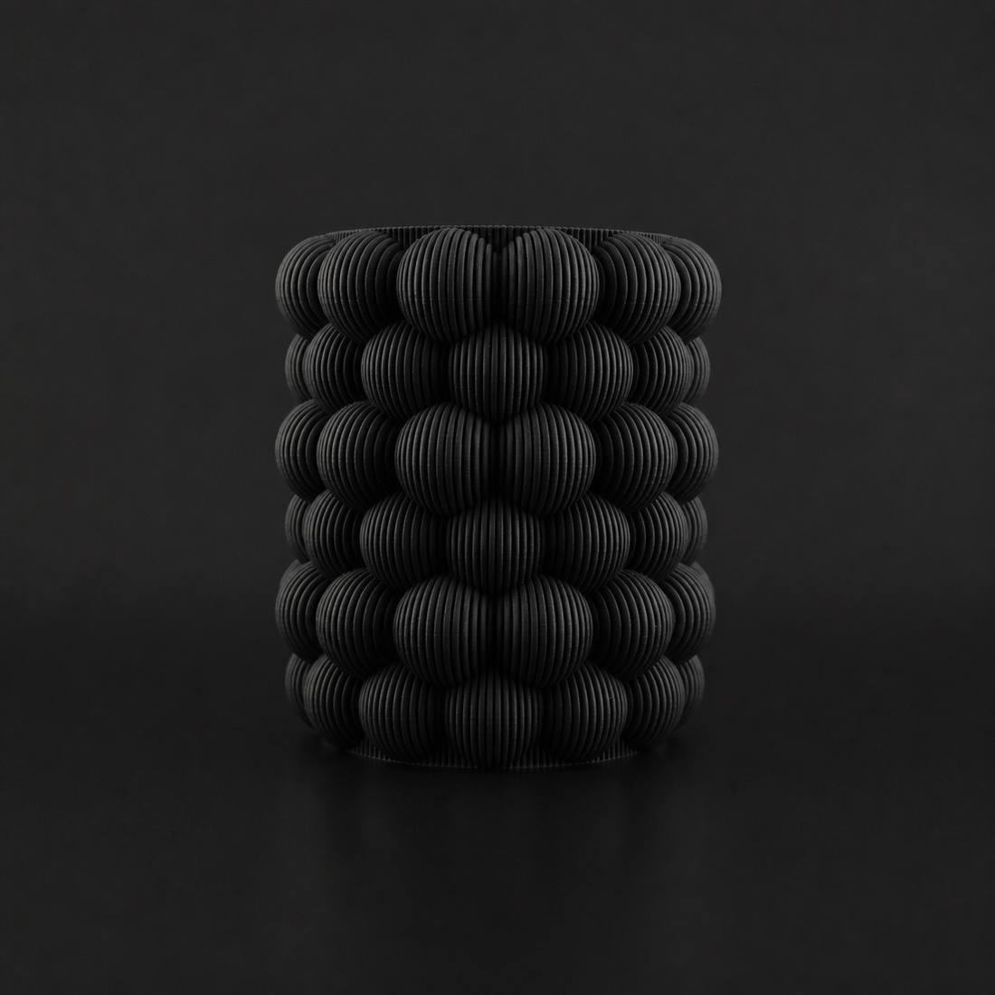 Bubble Planter in Black