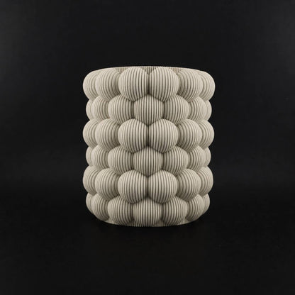Bubble Planter in Bone White