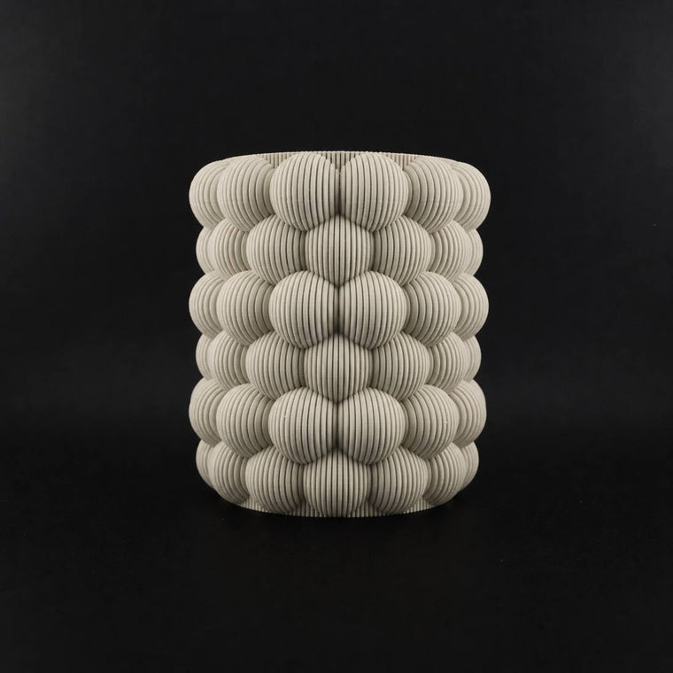 Bubble Planter in Bone White