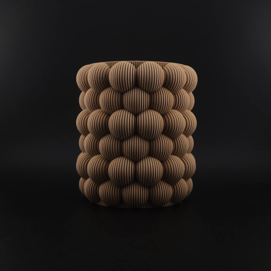 Bubble Planter in Caramel