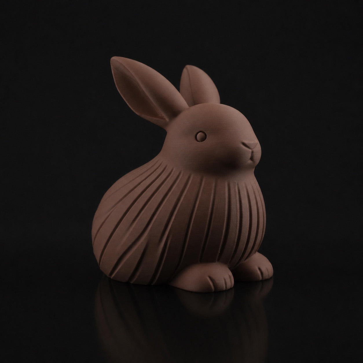 Bunny Decor in Cocoa Brown finish