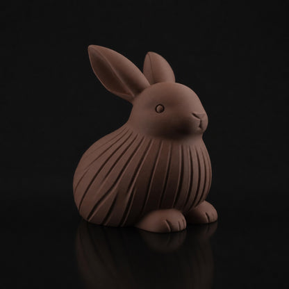 Bunny Decor in Cocoa Brown finish