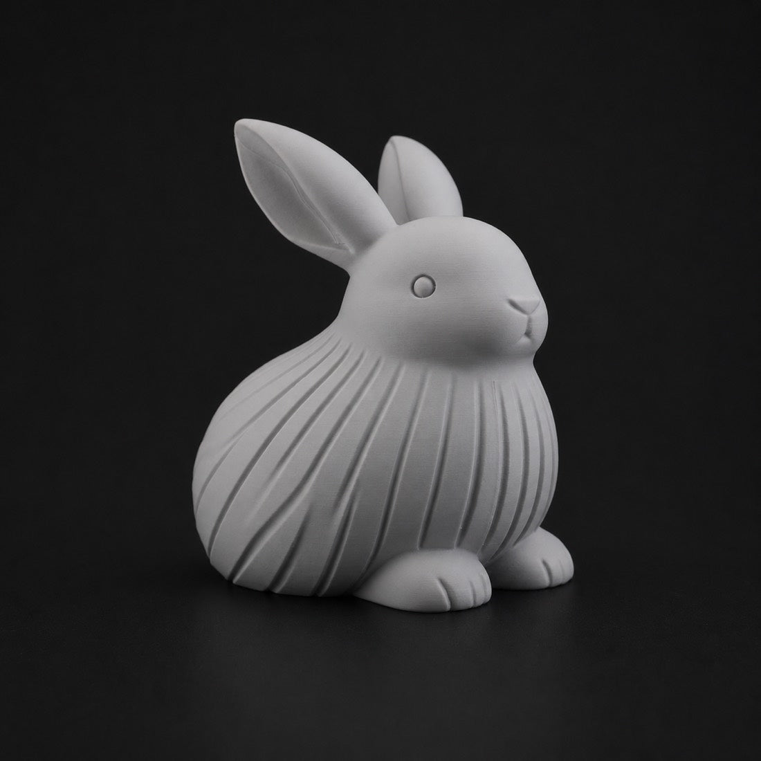 Bunny Decor in Gray finish