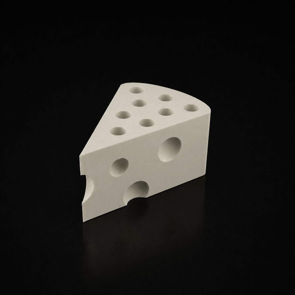 Cheese Pen Holder in Bone White