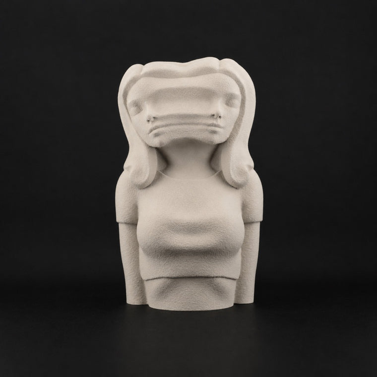 Confusion in Bone White finish