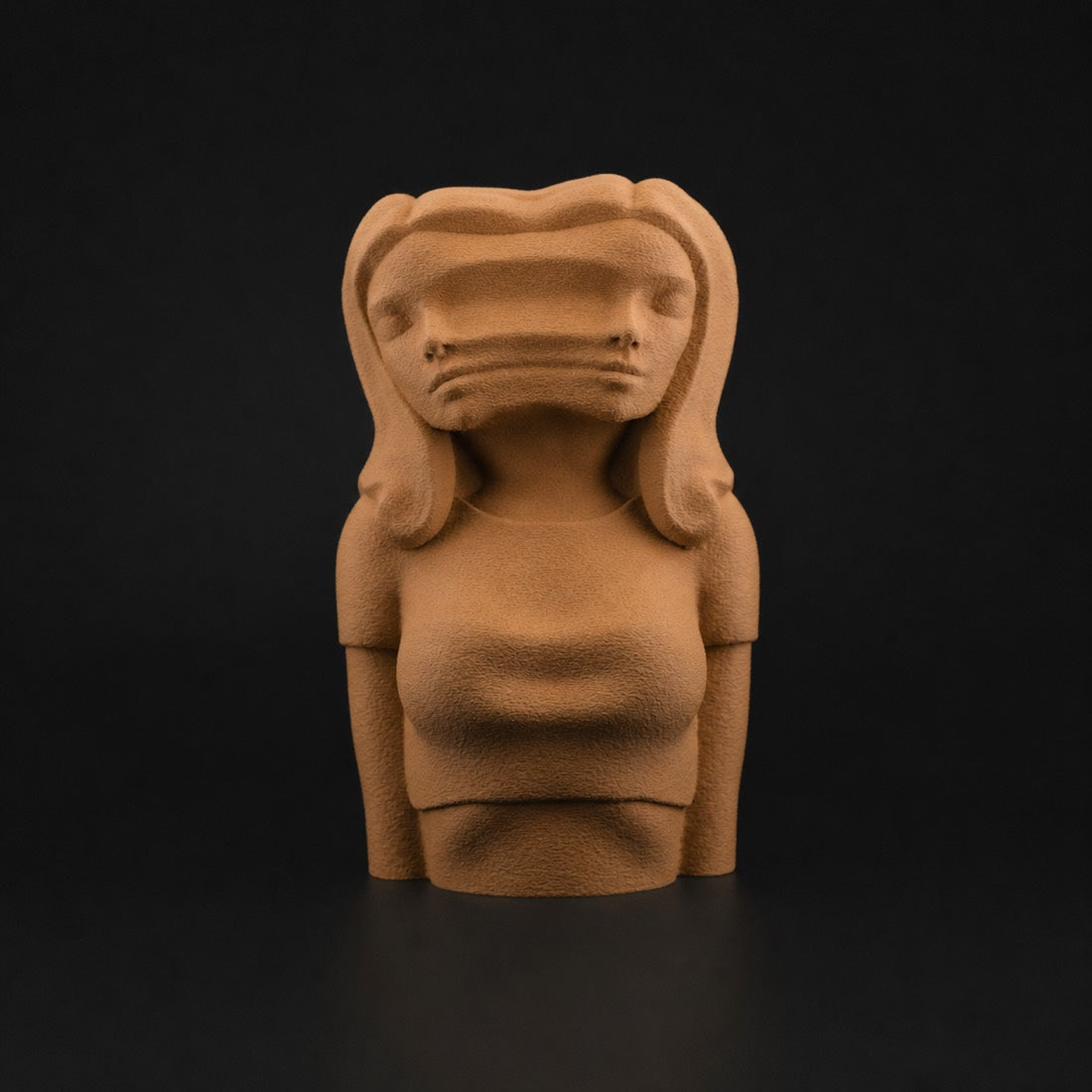 Confusion in Caramel finish