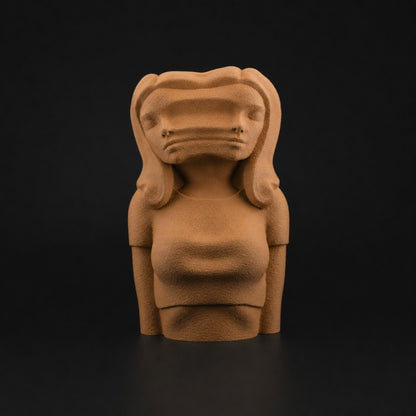 Confusion in Caramel finish