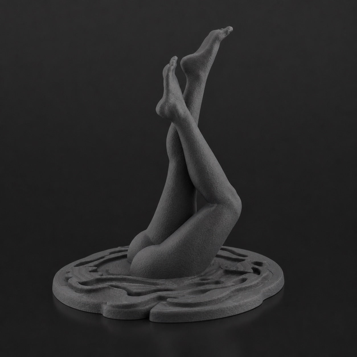 Dive in Ashen Concrete finish