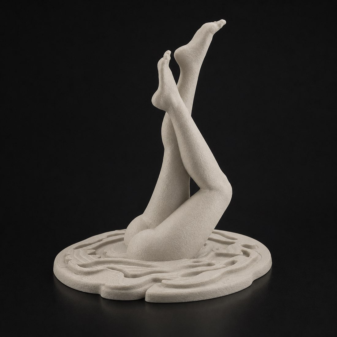 Dive in Bone White finish