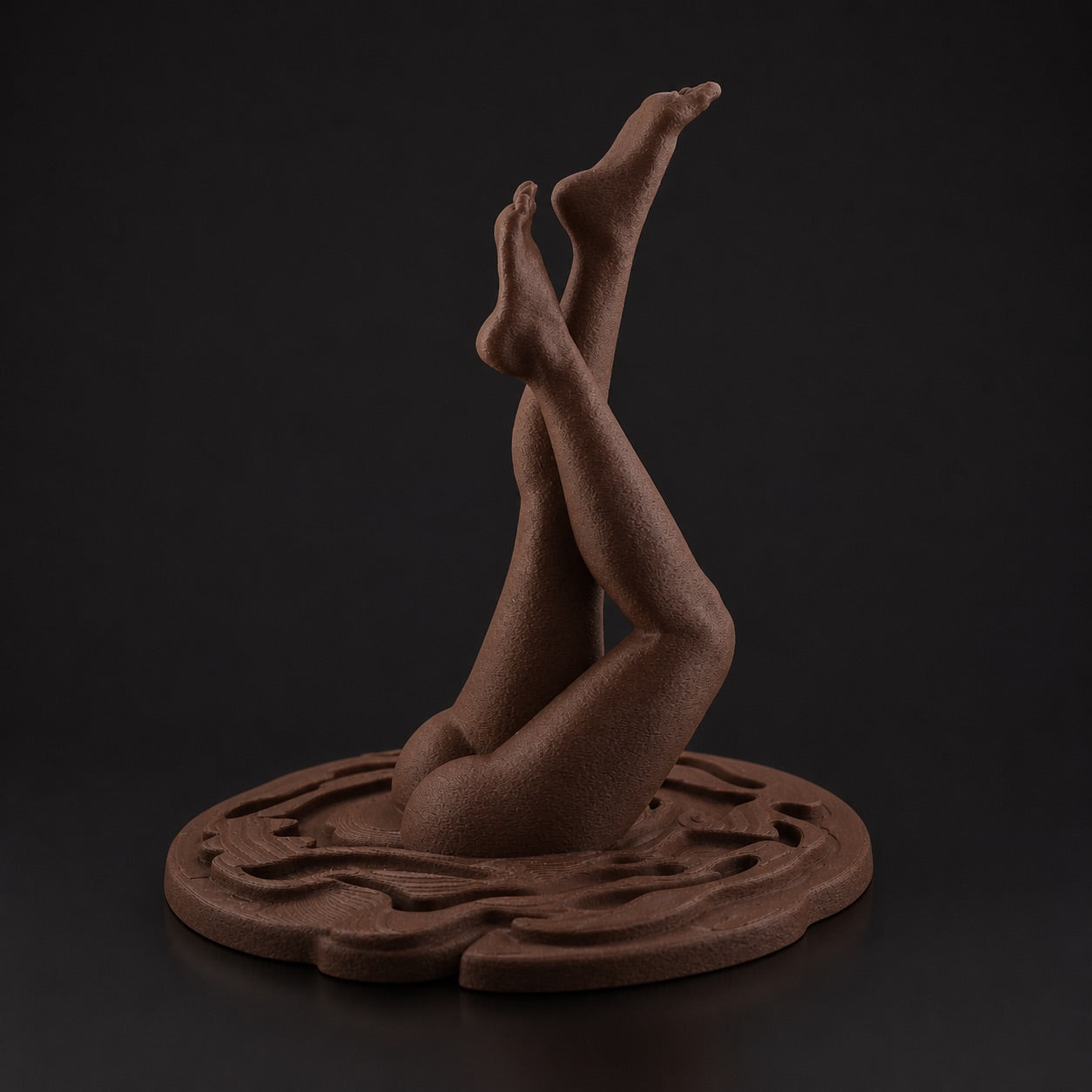 Dive in Cocoa Brown finish