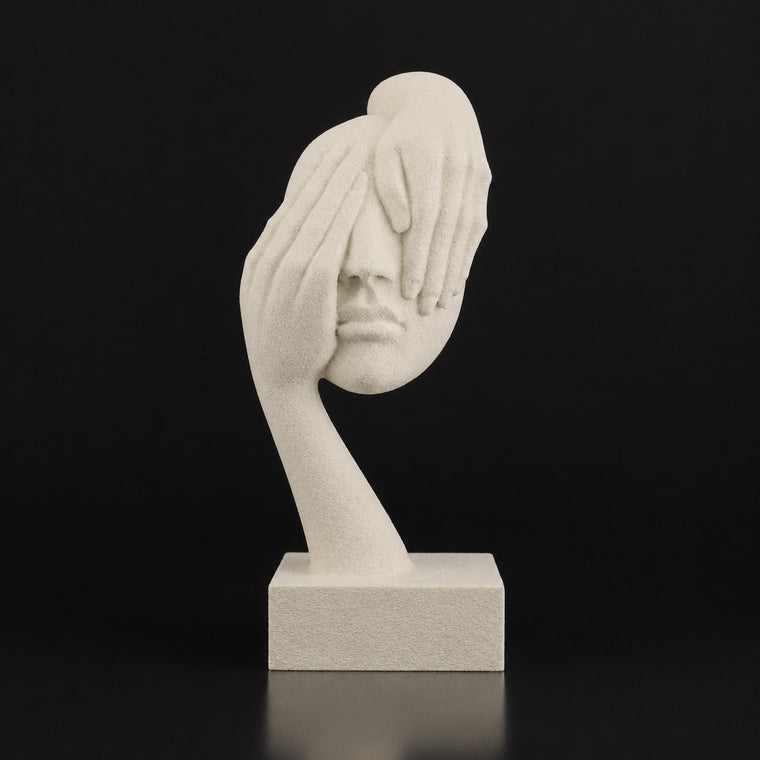Don't Look in Bone White finish