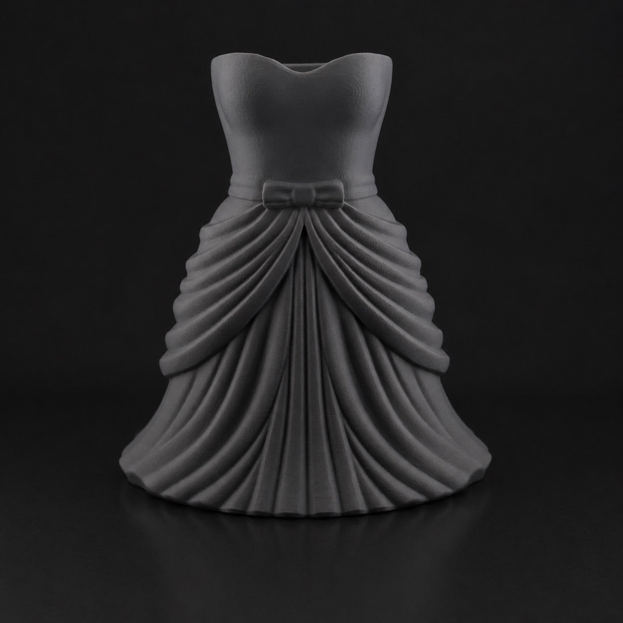 Dress Vase Ashen Concrete