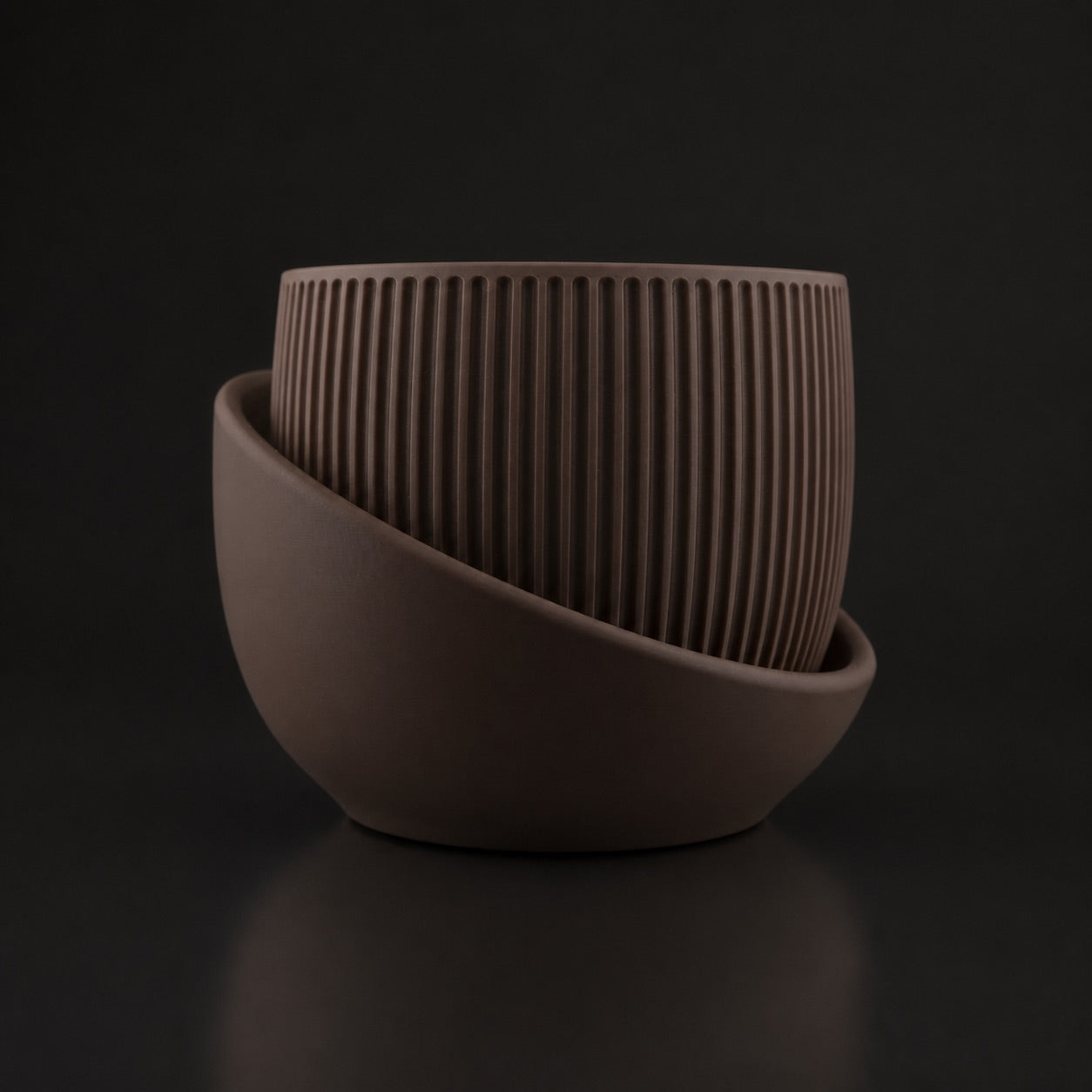 Eero Planter Cocoa Brown