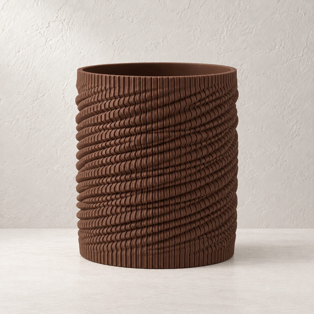 Emberweave Planter in Cocoa Brown