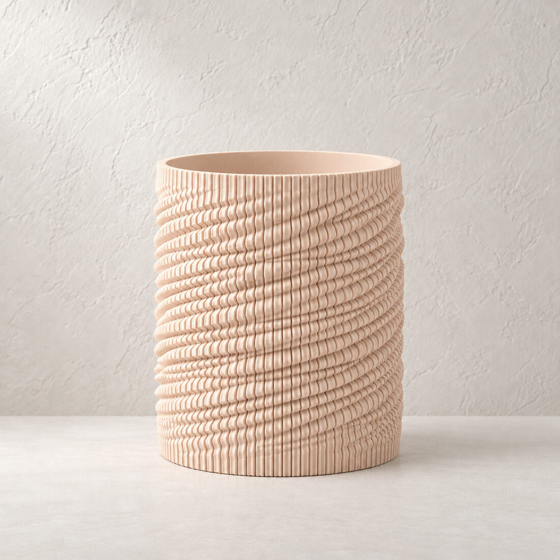 Emberweave Planter in Matte Beige