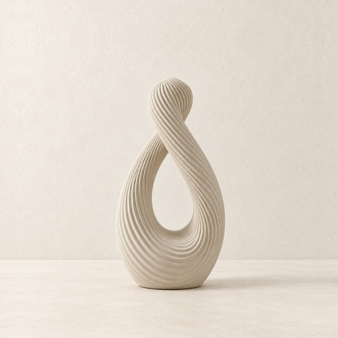 Everwoven Decor vase in Bone White