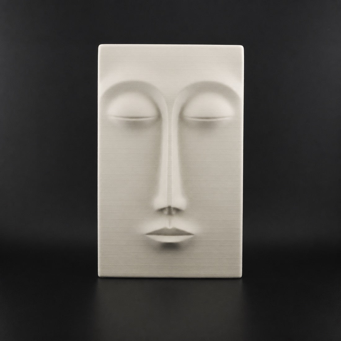 Face Vase Bone White