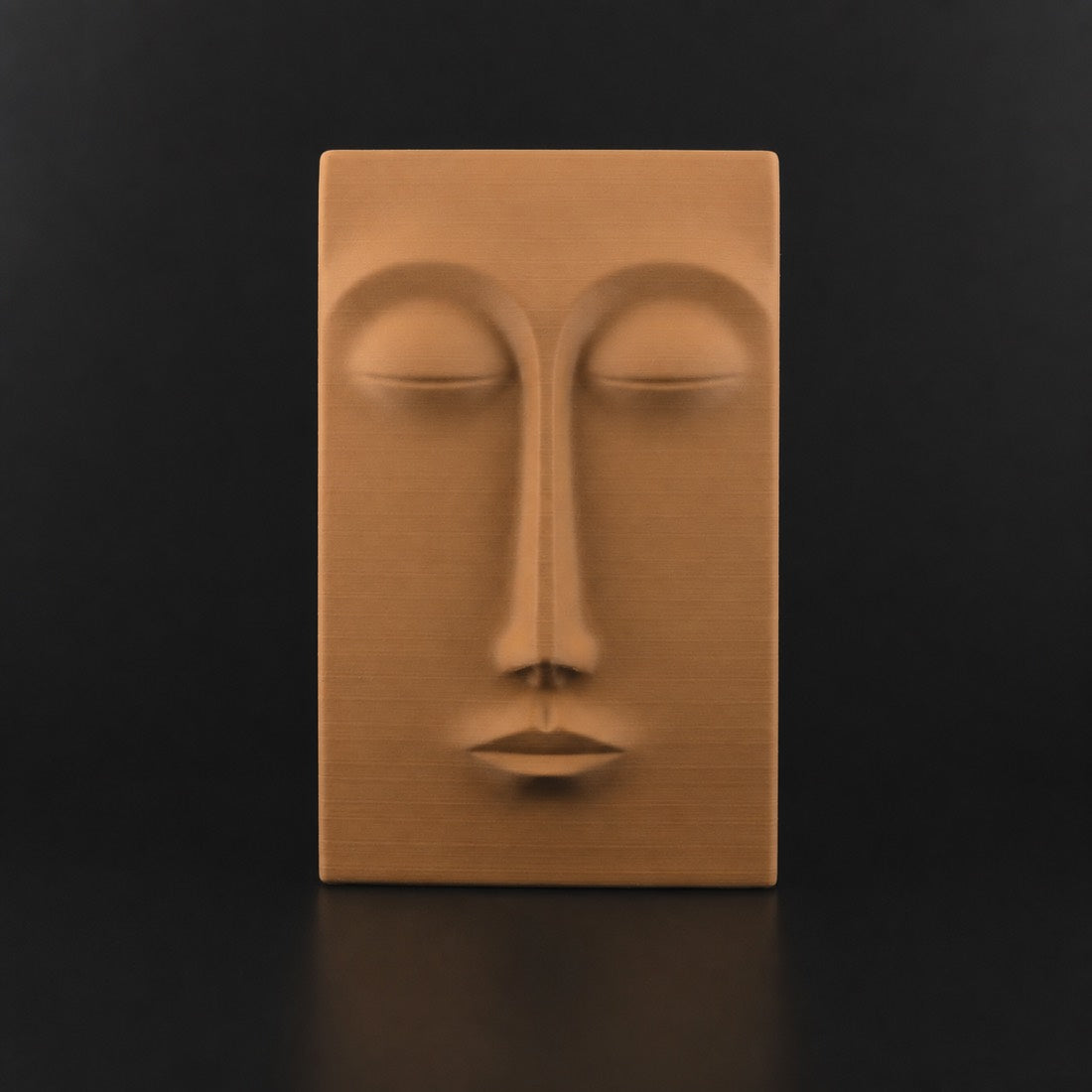 Face Vase Caramel