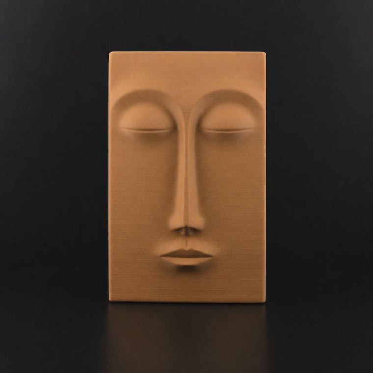 Face Vase Caramel