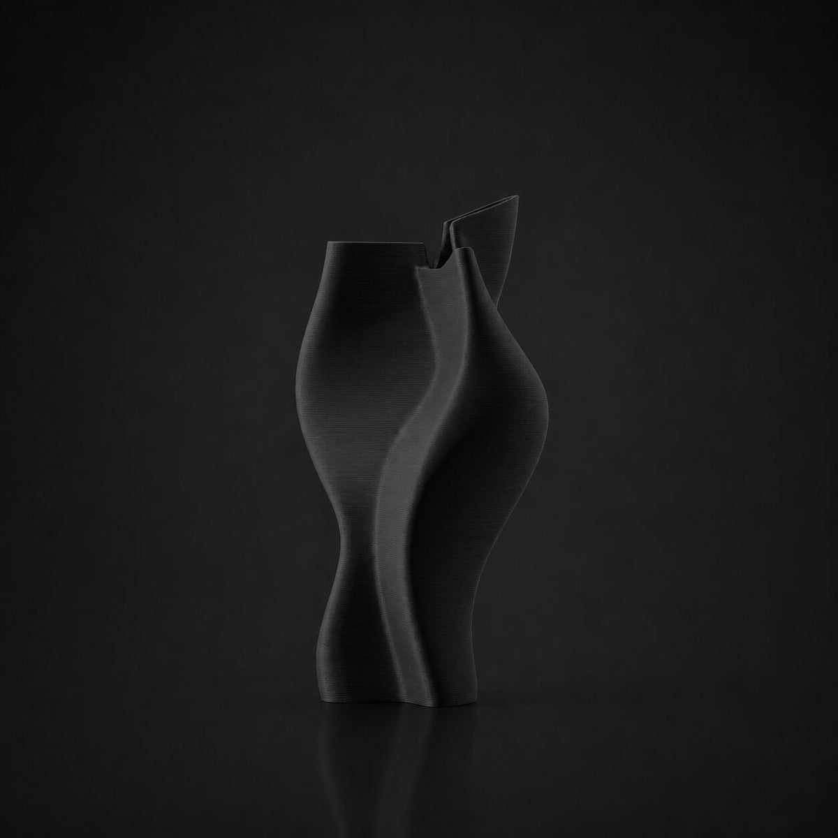 Flow Vase Black