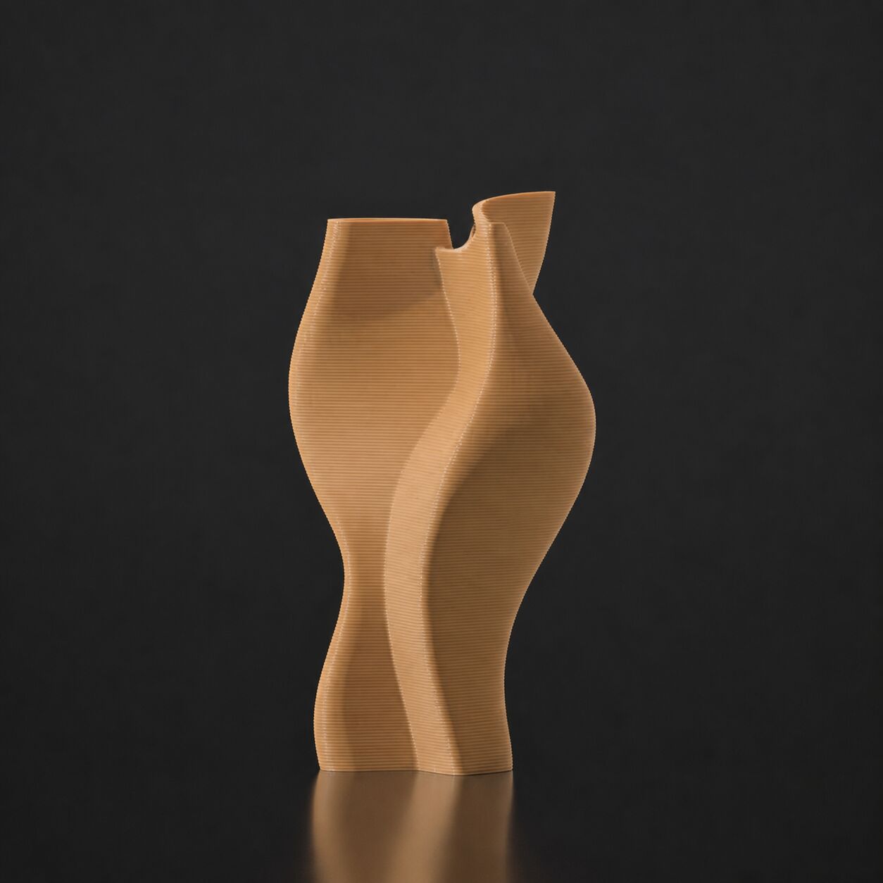 Flow Vase Caramel