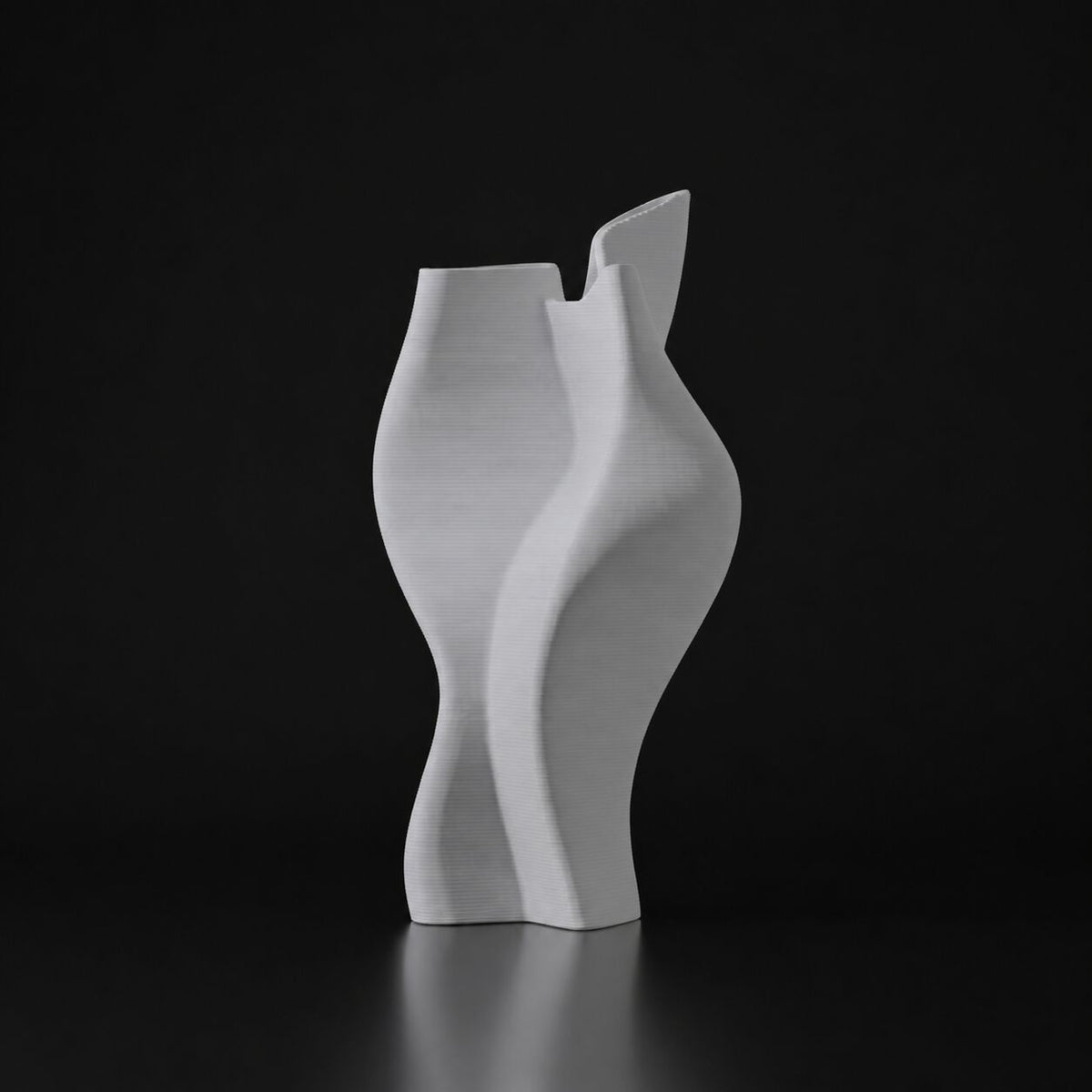 Flow Vase Gray