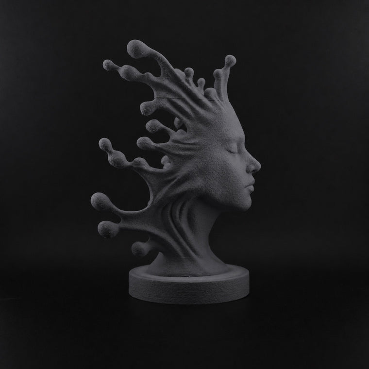 Fluid Mind in Ashen Concrete finish