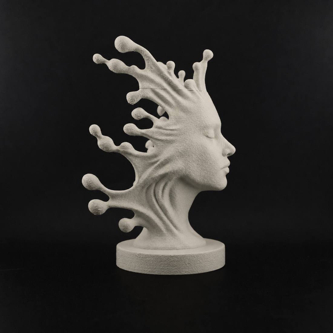Fluid Mind in Bone White finish