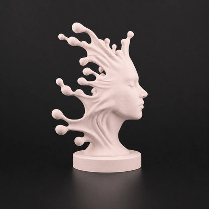 Fluid Mind in Matte Beige finish