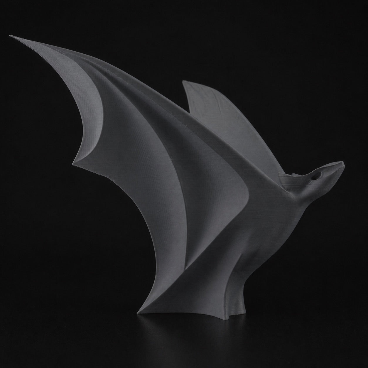 Flying Bat Decor ashen-concrete
