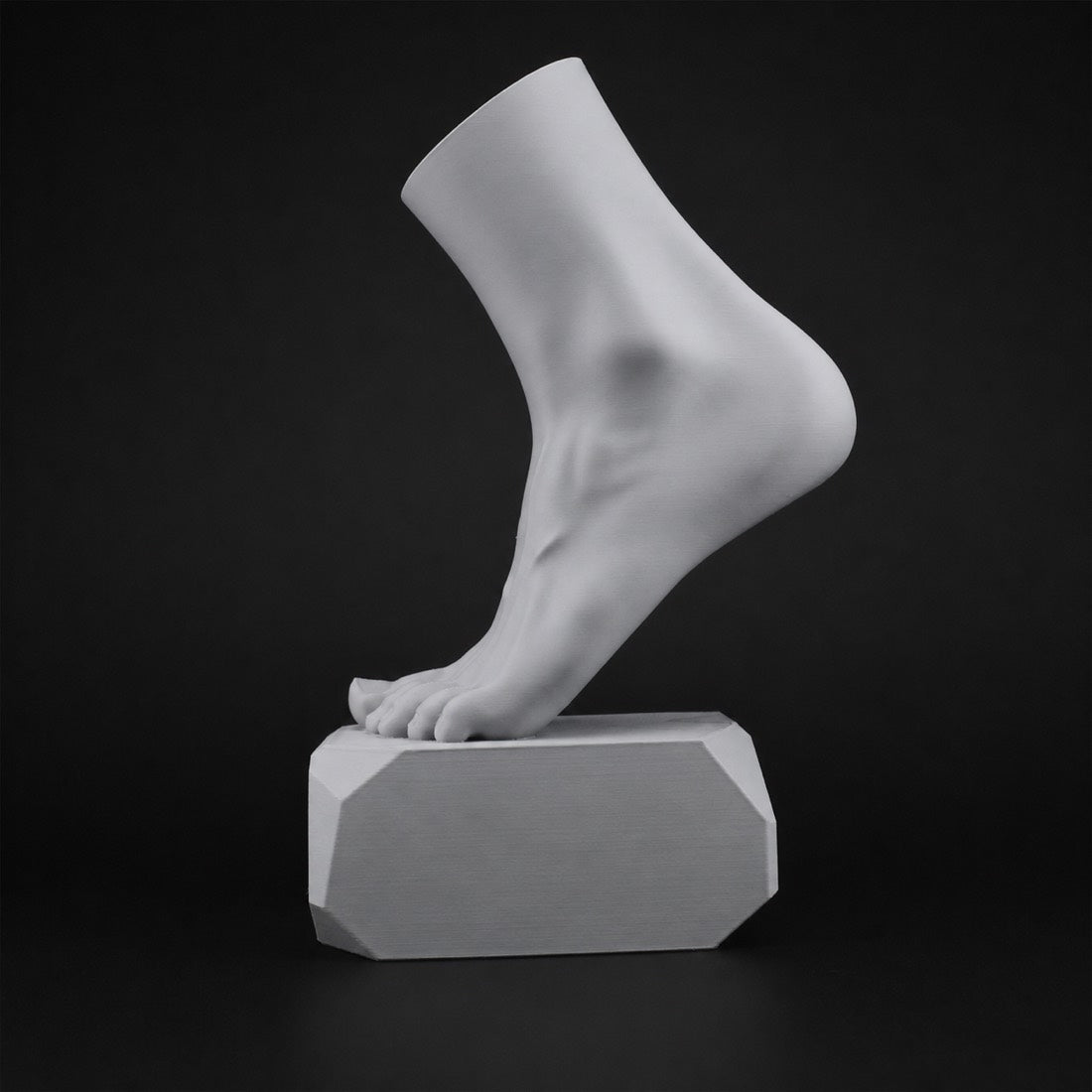 Footsteps in Gray finish