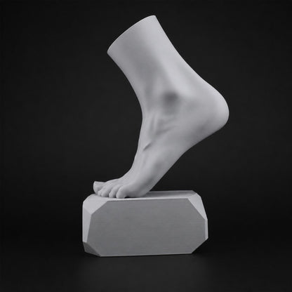 Footsteps in Gray finish