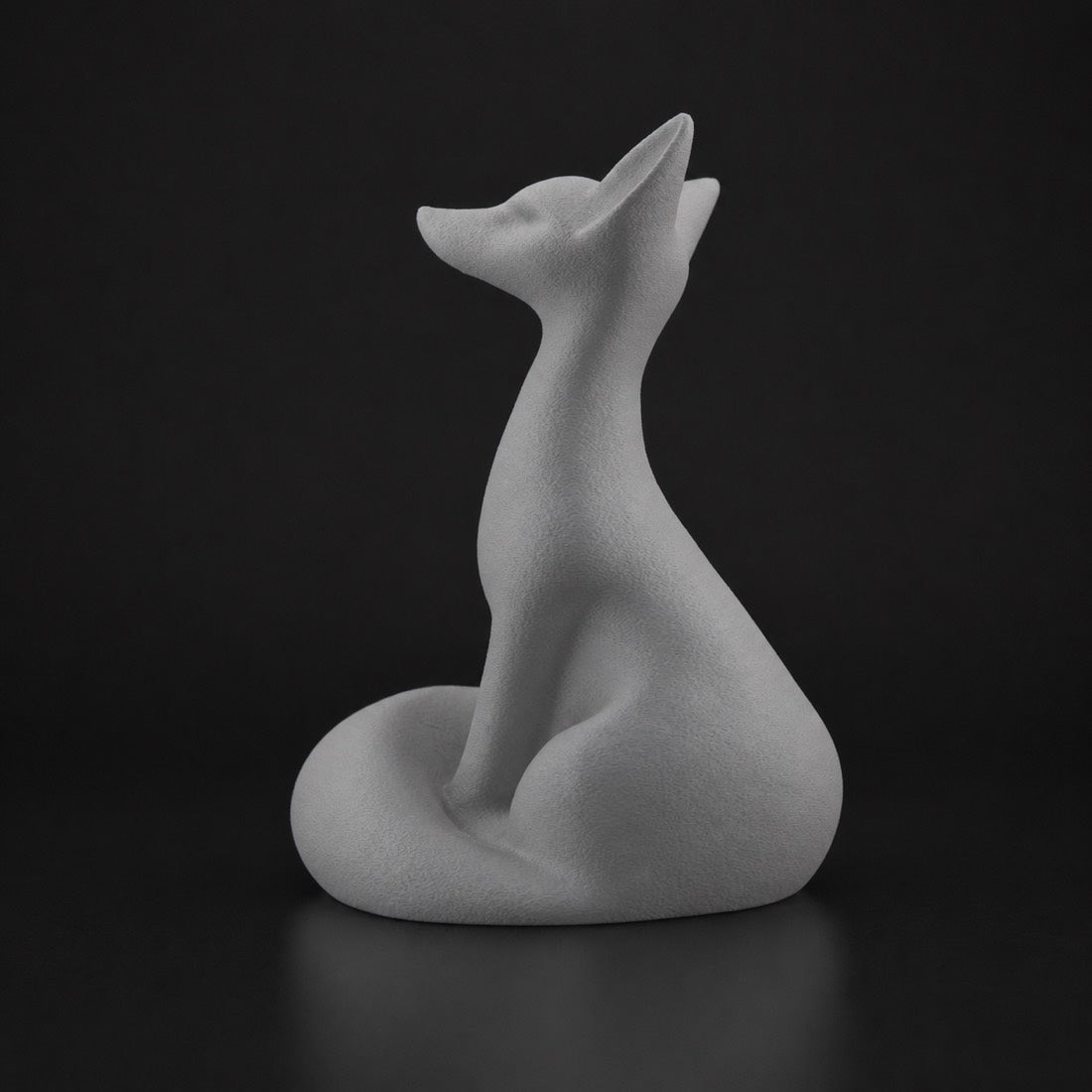 Fox Decor in Gray
