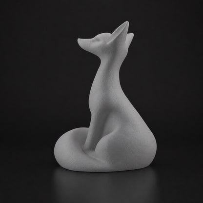 Fox Decor in Gray