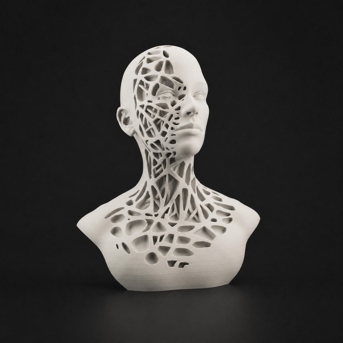 Fractured Soul in Bone White finish