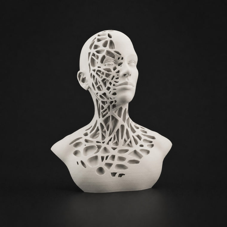 Fractured Soul in Bone White finish