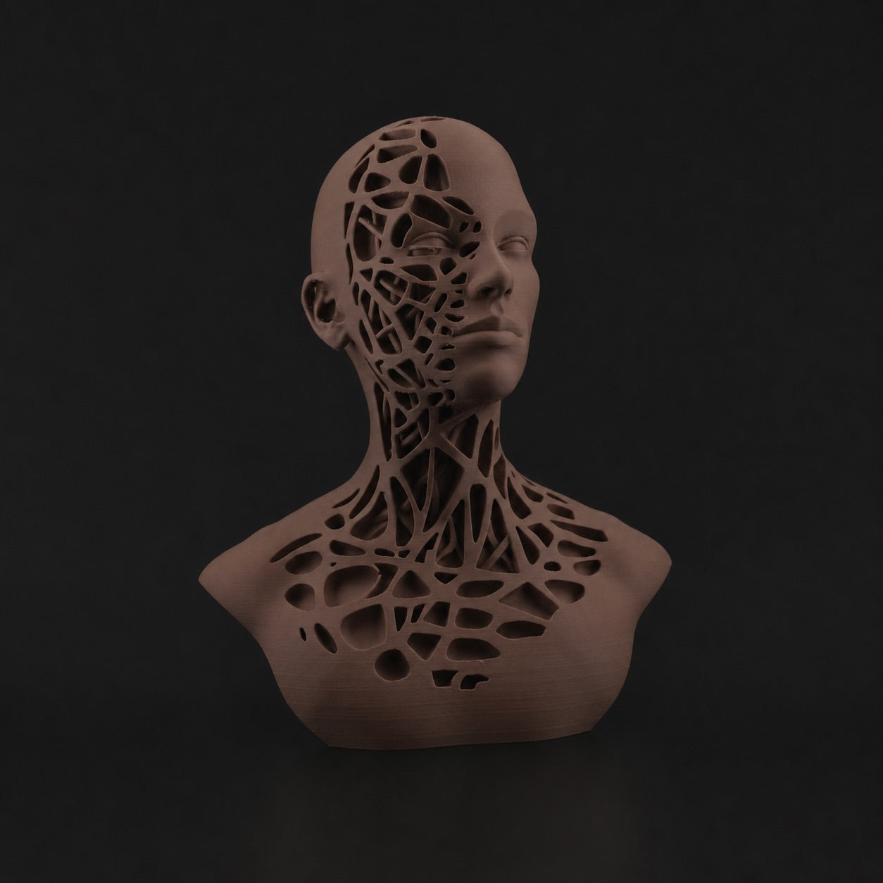 Fractured Soul in Cocoa Brown finish