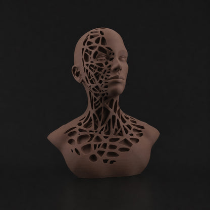 Fractured Soul in Cocoa Brown finish
